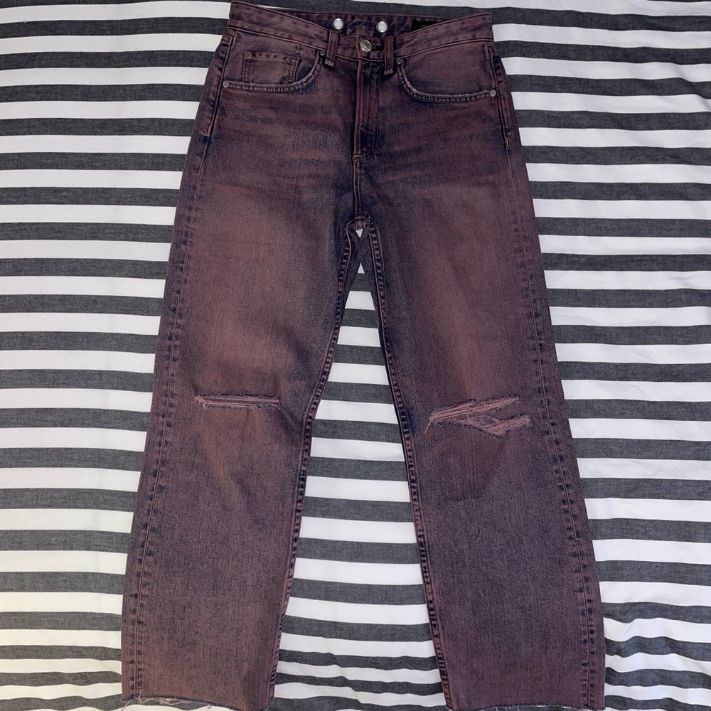 rag & bone Maya High-Rise Ankle Straight Jean